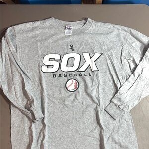 Men’s XL Delta Gray Long Sleeve Chicago White Sox